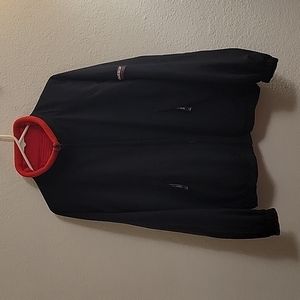 Nautica Competition Reversible Jacket - Black/Red - Medium